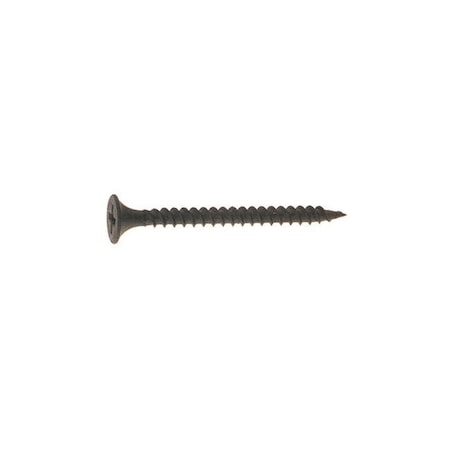 Grip-Rite Drywall Screw, #8 x 2-1/2 in, Steel, Flat Head Phillips Drive 5023514